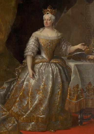 Portrait of Elisabeth Christine von Braunschweig-Wolfenbuttel, unknow artist